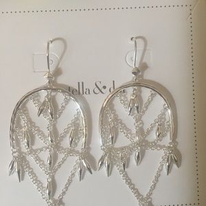Silver Dangle Earrings